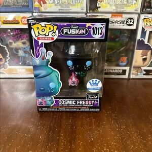 Funko Pop! Cosmic Freddy Fusion 1013 2024 Funko Shop Excl. BlackLight